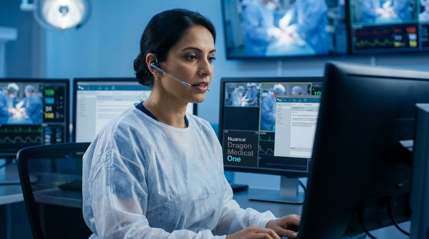 Voice to text medical software for Australian clinicians - Dragon Medical One speech recognition